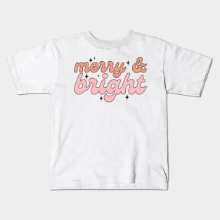 Merry and Bright Kids T-Shirt